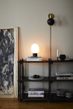 Audo Copenhagen Lampe de table JWDA, noir métallisé
