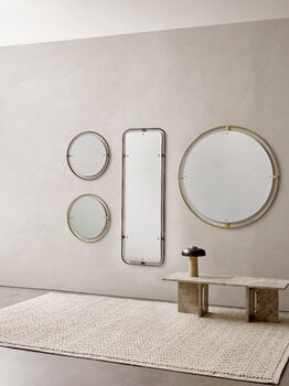 Audo Copenhagen Nimbus mirror 60 cm, bronzed brass