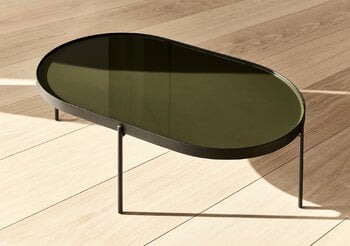 Audo Copenhagen Tisch NoNo, groß, dunkelgrün