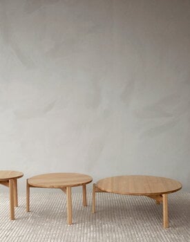 Audo Copenhagen Passage lounge table, 90 cm, oak