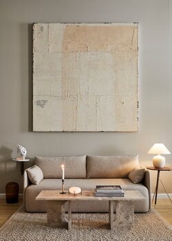 Audo Copenhagen Androgyne lounge table, Kunis Breccia stone