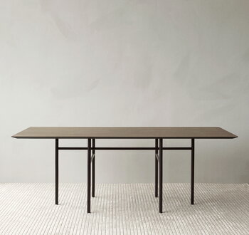 Audo Copenhagen Snaregade table, 200 x 90 cm, dark stained oak