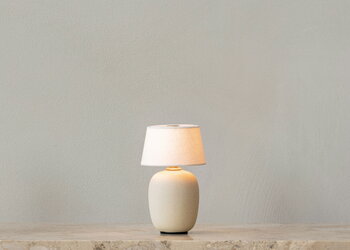 Audo Copenhagen Torso Portable table lamp, sand