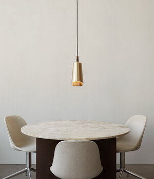 Audo Copenhagen Umanoff pendant, brass - walnut