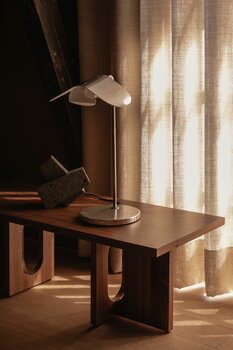 Audo Copenhagen Wing table lamp, aluminium