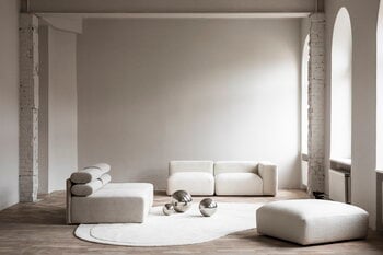 LAYERED Residue rug, 180 x 270 cm, bone white