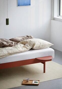 Moebe Bed, 90-180 cm, terracotta, decoration image