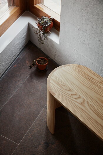 Made by Choice Airisto bench / side table, ash