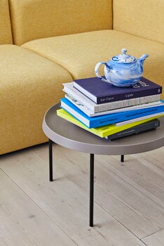 HAY Tulou coffee table 55 cm, mocca - black