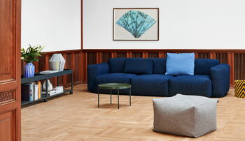 HAY Mags Soft 3-Sitzer-Sofa, Komb. 1, niedrige Armlehne, Flamiber J4