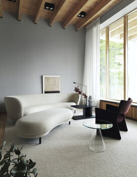 Massproductions Dandy sofa, 2-seater, beige Hallingdal 200