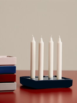 HAY Mattone candleholder, small, light grey