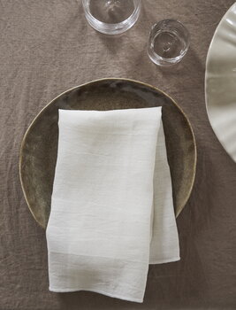 Tameko Tovagliolo Merrow, 50 x 50 cm, set da 4, bianco, immagine decorativa
