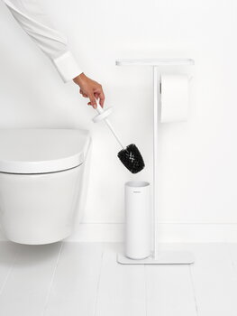 Brabantia MindSet toalettpappershållare, mineral infinite white, dekorationsbild