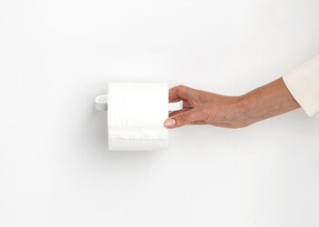 Brabantia MindSet toilet roll holder, mineral fresh white