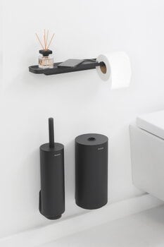 Brabantia Dérouleur de papier toilette MindSet av. tablette, mi. inf. grey