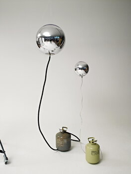 Tom Dixon Suspension Mirror Ball LED, 25 cm, argenté