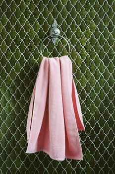 HAY Mono hand towel, pink