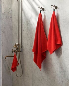 HAY Mono bath towel, poppy red