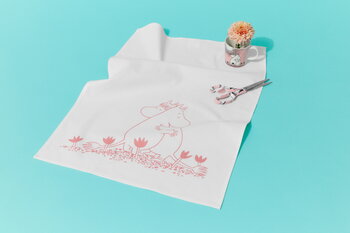 Arabia Moomin tea towel, Love, 50 x 70 cm