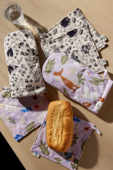 Moomin Arabia Moomin oven mitten, purple