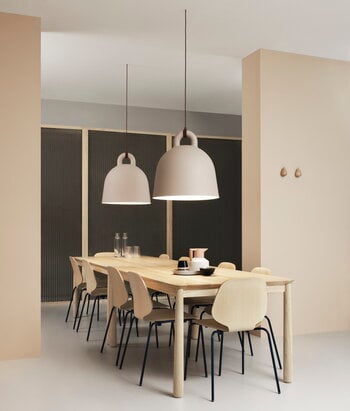 Normann Copenhagen Bell pendant L, sand, decoration image