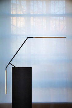 Nemo Lighting Bird table lamp, black - brass