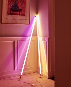 HAY Neon Tube LED Slim, 120 cm, pink