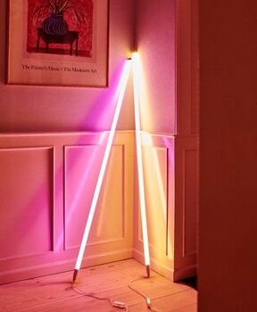 HAY Neon Tube LED lysrör, rosa