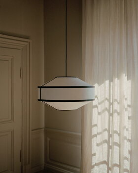 New Works Lampada a sospensione Kite, 55 cm, bianco - nero