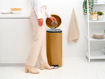 Brabantia cestino a pedale newIcon, 30 L, warm gold, immagine decorativa