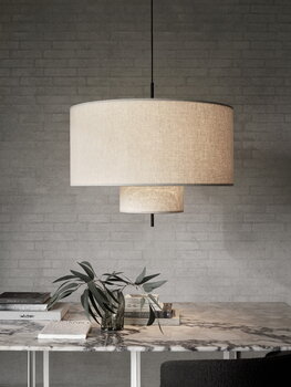 New Works Lampada a sospensione Margin 90 cm, beige