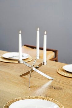 Uyuni Lighting LED mini taper candle  2 pcs, 1,3 x 12 cm, nordic white, decoration image