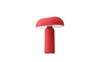 Normann Copenhagen Porta portable table lamp, red, decoration image