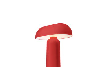 Normann Copenhagen Porta portable table lamp, red, decoration image