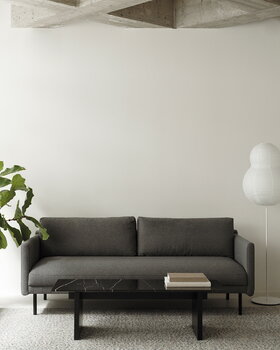 Normann Copenhagen Rar sofa, 3-seater, Re-born dark grey