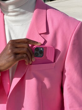 Nudient Bold Case for iPhone, deep pink