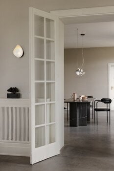 Nuura Lampada a sospensione Florii 5 Linear, bronzo scuro - bianco, immagine decorativa