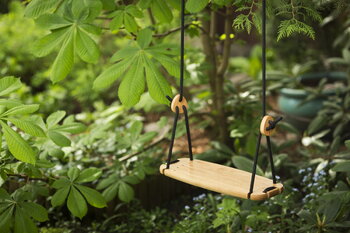 Lillagunga Lillagunga Classic swing, oak - black, decoration image