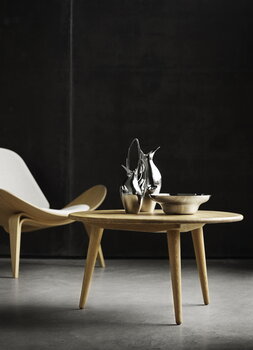 Carl Hansen & Søn CH008 coffee table, 78 cm, oiled oak