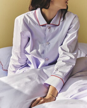 HAY Outline pyjama shirt, long-sleeved, lavender