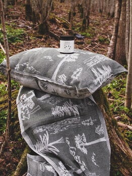 Metsä/Skogen Boletus sauna pillow, large, olive - off-white