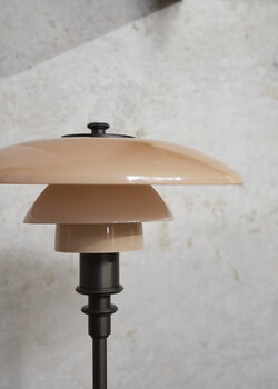 Louis Poulsen PH 2/1 table lamp, Limited edition, dusty terracotta, decoration image