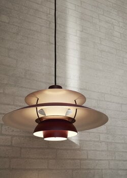 Louis Poulsen Suspension PH 5 Monochrome, bordeaux