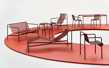 HAY Palissade bord, 170 x 90 cm, iron red