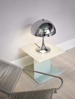 Louis Poulsen Panthella 320 table lamp, chrome