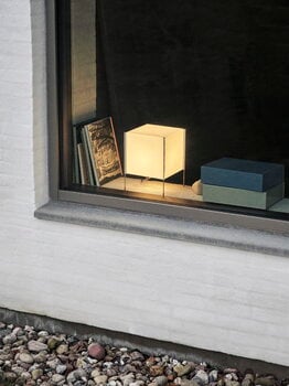 HAY Lampe de table Paper Cube, blanc