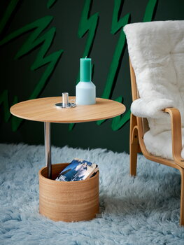 Maze Parasol coffee table, S, oak