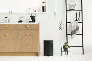 Brabantia Pattumiera a pedale newIcon, nero opaco