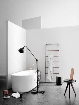 Audo Copenhagen Towel ladder, black - dark ash